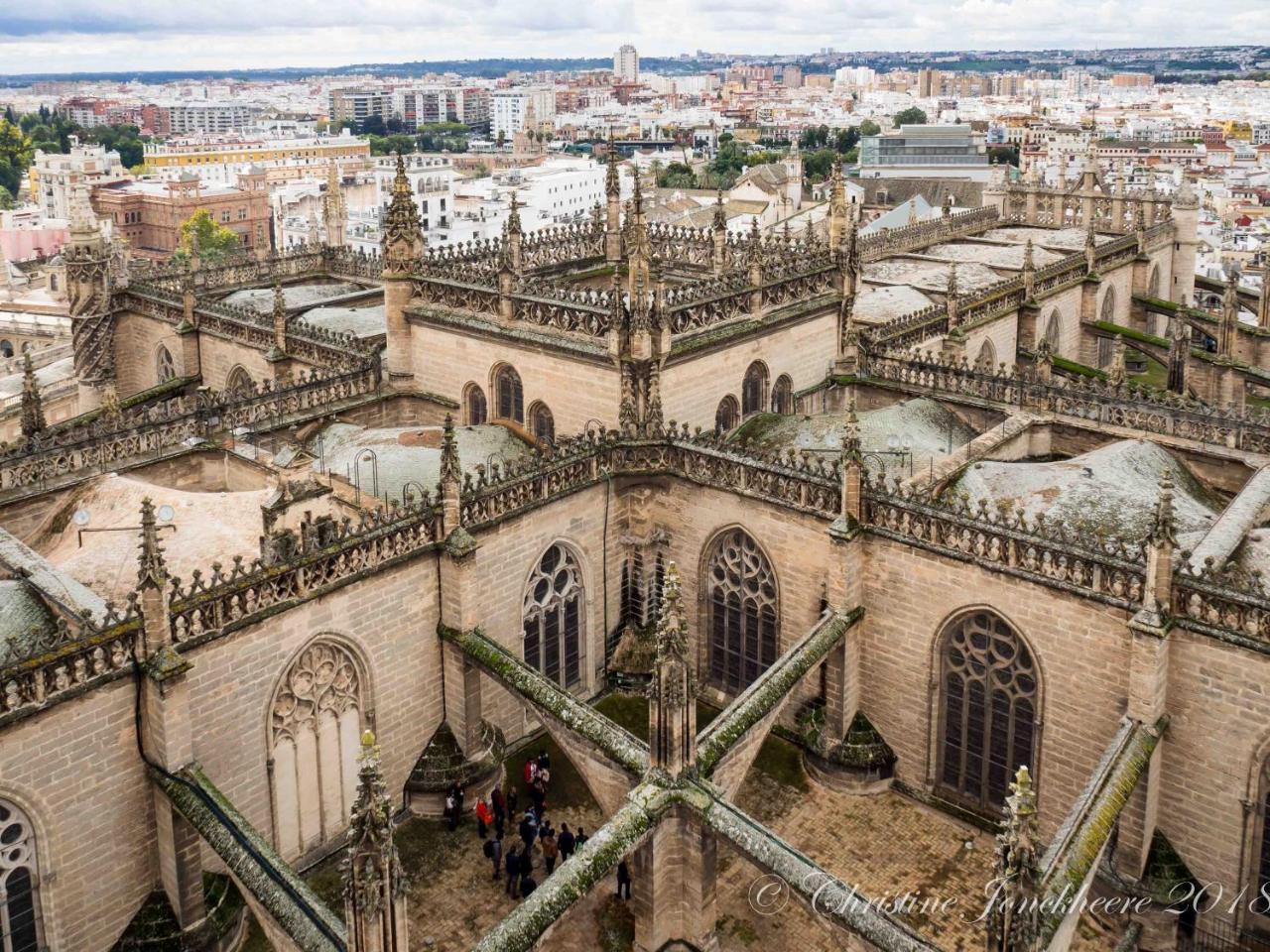 Apartamentos Rg Plaza De Espana セビリア エクステリア 写真