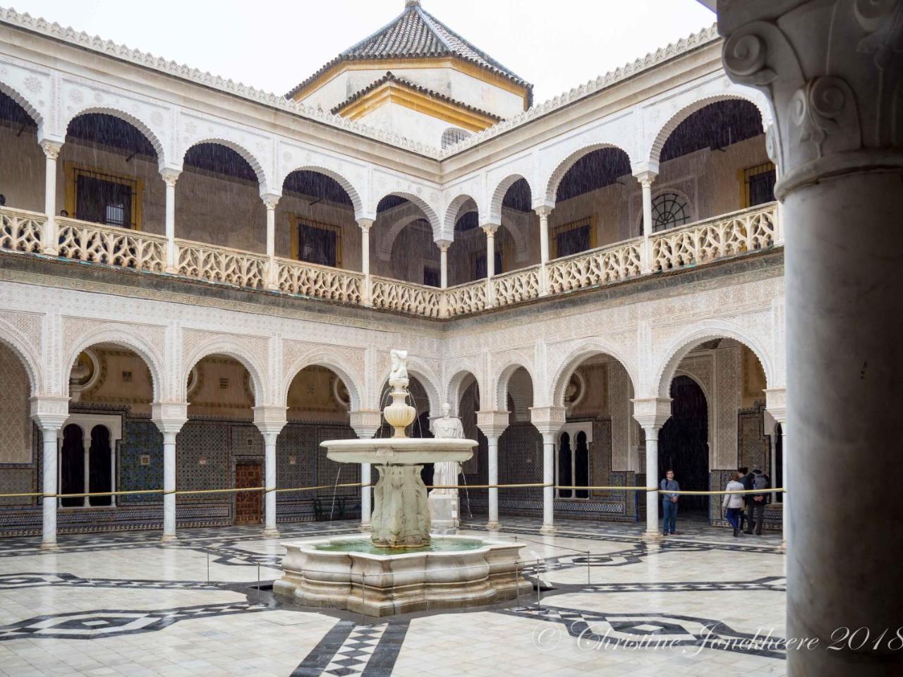 Apartamentos Rg Plaza De Espana セビリア エクステリア 写真